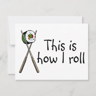 Dit is hoe ik Sushi kan rollen