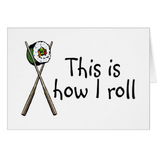 Dit is hoe ik Sushi kan rollen