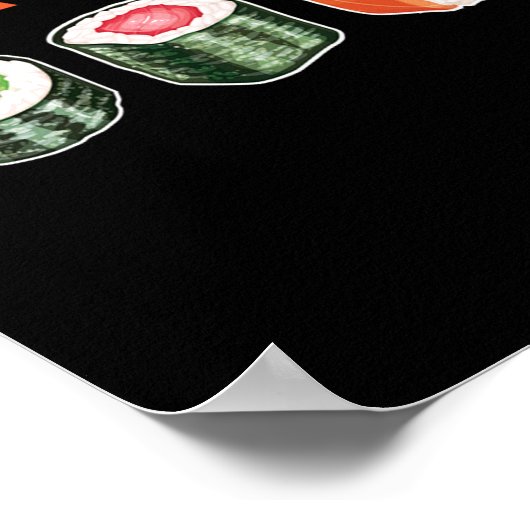 Dit is hoe ik Sushi kan rollen Poster (Hoek)