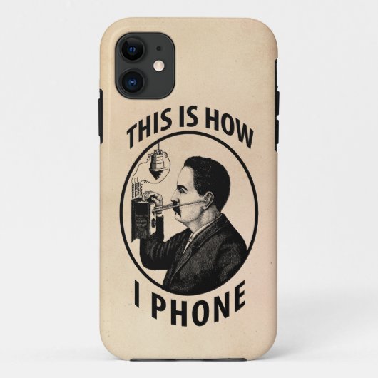 Dit is hoe ik telefoneer Case-Mate iPhone case (Achterkant)