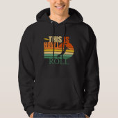 Dit is hoe ik Ultimate Frisbee rolt Hoodie (Voorkant)