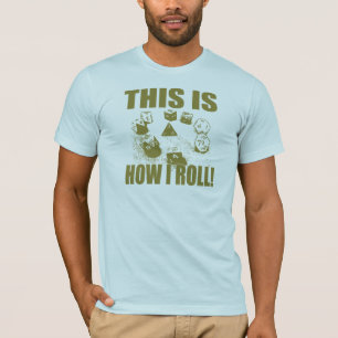 Dit is hoe ik werk - D&D-apparaat T-shirt
