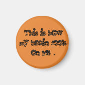 Dit is hoe mijn brein zich voelt bij MS. Magneet (Voorkant)