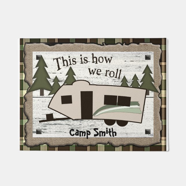 Dit is hoe we Doormat rollen Deurmat (Voorkant)