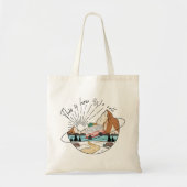 Dit is hoe we kamperen tote bag (Voorkant)