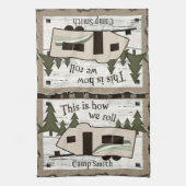 Dit is hoe we keukenhanddoek rollen (Verticaal)