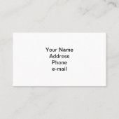 DIT IS HOE WE KUNNEN ROLLEN - Klasse A Motorhome Visitekaartje (Achterkant)