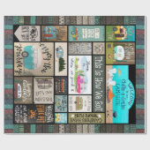 Dit is hoe we rollen cadeaupapier (Vlak)