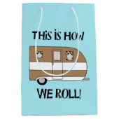 "Dit is hoe we rollen" Medium Cadeauzakje (Voorkant)