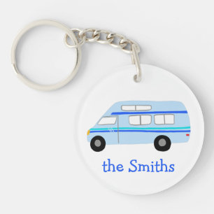DIT IS HOE WE RV Vanlife Camping CUSTOM ROLLEN Sleutelhanger