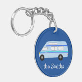 DIT IS HOE WE RV Vanlife Camping CUSTOM ROLLEN Sleutelhanger (Voorkant Links)