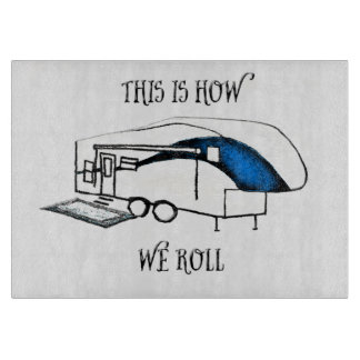 Dit is hoe wij (Camping) het snijvlak rollen Snijplank