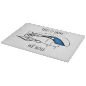 Dit is hoe wij (Camping) het snijvlak rollen Snijplank (Hoek)