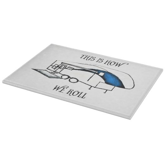 Dit is hoe wij (Camping) het snijvlak rollen Snijplank (Hoek)