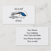 Dit is hoe wij (RV-Humor) kaart rollen Visitekaartje (Voorkant / Achterkant)