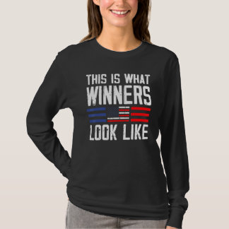 Dit Is Hoe Winnaars Er Uit Zien Workout En Gym Usa T-shirt