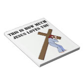 DIT IS HOEVEEL GOD VAN JE HOUDT NOTITIEBLOK (Schuin)