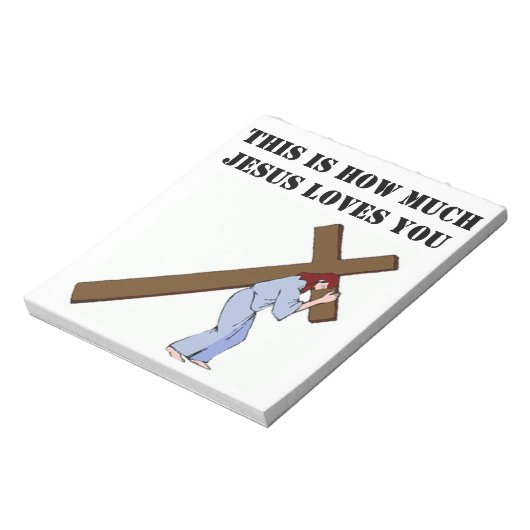 DIT IS HOEVEEL GOD VAN JE HOUDT NOTITIEBLOK (Linkerzijde)