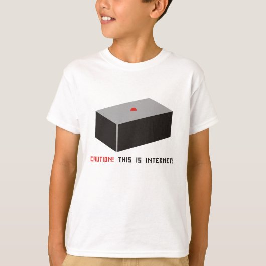 Dit is internet! t-shirt (Voorkant)