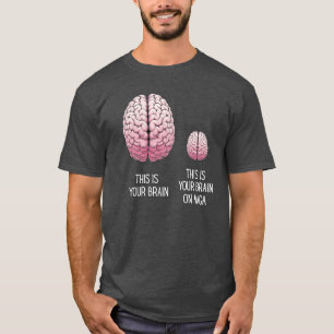 Dit is je brein op MAGA" T-shirt