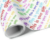 Dit is je cadeau - pakpapier (Rol Hoek)