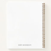 Dit is je leven | Elegant Photo Memory Book Notitieboek (Achterkant)