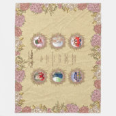 DIT IS JE LEVEN MAMA - VOEG FOTO'S EN MIJLPALEN TO FLEECE DEKEN (Voorkant)