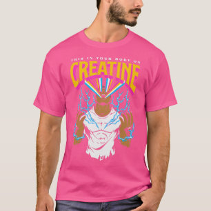 Dit is je lichaam op de baarmoederdag van de creat t-shirt