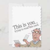 Dit is jou die probeert deze kaart te lezen grappi (Voorkant)