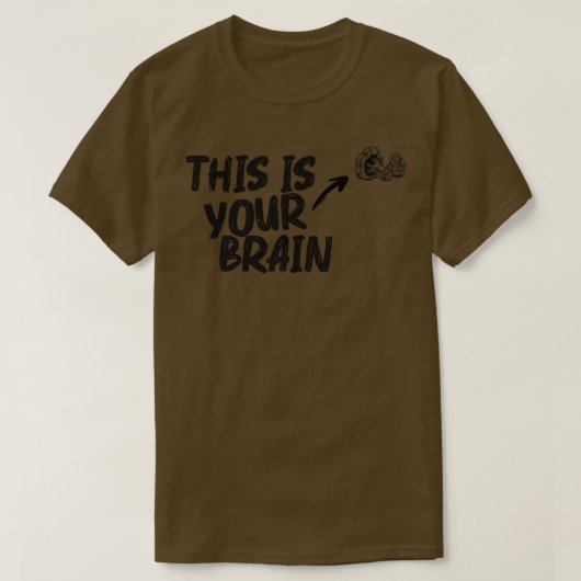 Dit is jouw brein t-shirt (Design voorkant)