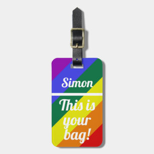 Dit is jouw tas Funny Bagagelabel