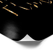 Dit is jouw tijd Citaat Script Libelle Paardenbloe Perfect Poster (Hoek)