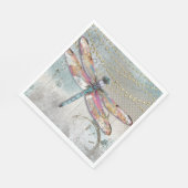 Dit is jouw tijd Dragonfly Napkin Servet (Hoek)