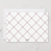 Dit is Joy Red Minimalist Multi-Photo Feestdagenkaart (Achterkant)