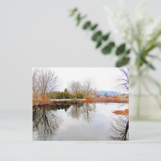 Dit is Keene - Ashuelot River Park Briefkaart (Staand voorkant)