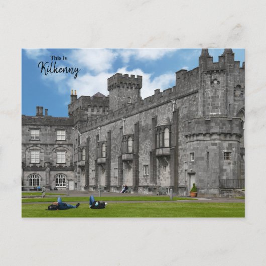 Dit is Kilkenny-Ierland Briefkaart (Voorkant)