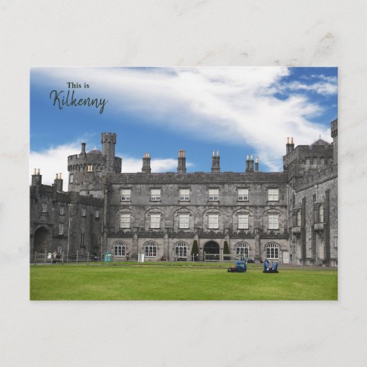 Dit is Kilkenny-Ierland Briefkaart (Voorkant)