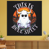 Dit is kul - grappige boe sheet canvas afdruk (Insitu (Woonkamer))