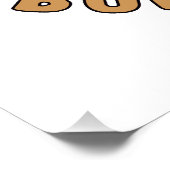 Dit is kul - grappige boe sheet perfect poster (Hoek)