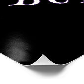 Dit is kul - grappige boe sheet perfect poster (Hoek)