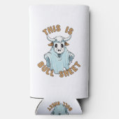 Dit is kul - grappige boe sheet seltzer blikjeskoeler (Achterkant)