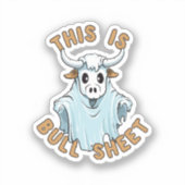 Dit is kul - grappige boe sheet sticker (Voorkant)