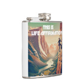 Dit is levensbevestiging van rotsklimmen heupfles (Rechts)