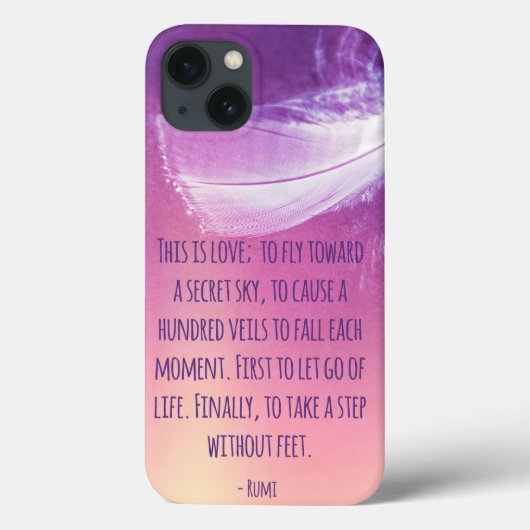 Dit is liefde; naar een geheime hemel vliegen Case-Mate iPhone case (Achterkant)