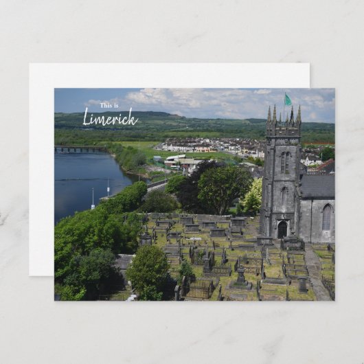 Dit is Limerick - Ierland Briefkaart (Voorkant / Achterkant)