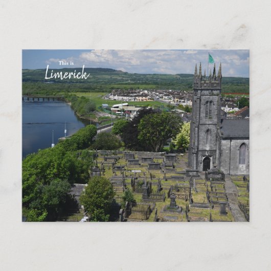 Dit is Limerick - Ierland Briefkaart (Voorkant)