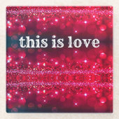 Dit is Love Cherry Sparkle Drink Onderzetter (Voorkant)