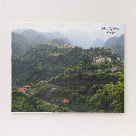 Dit is Madeira, Portugal Legpuzzel (Horizontaal)