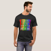 Dit is Me Inspirerend LGBT Pride T Shirt (Voorkant volledig)