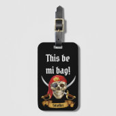 Dit is Mi Bag! Bagagelabel personaliseren (Voorkant (verticaal))